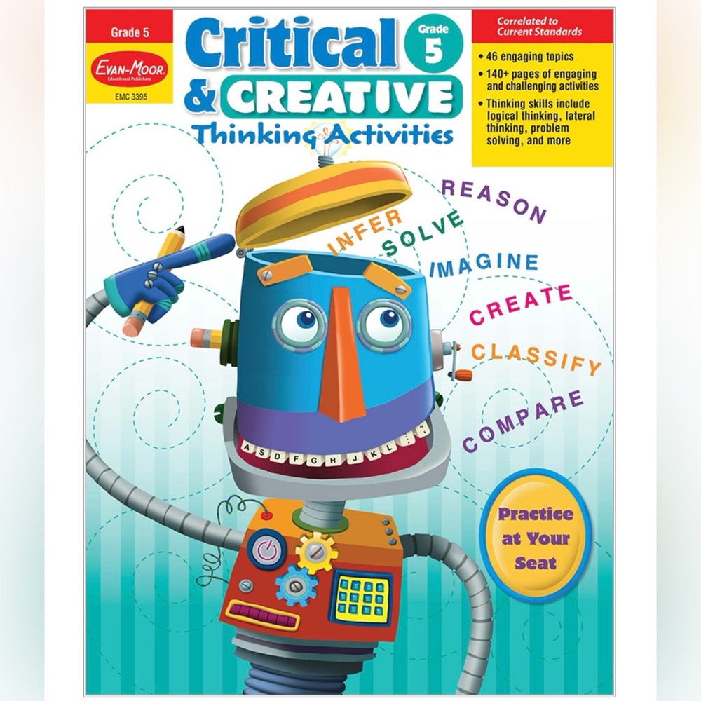 $9 FIFTH GRADE WORKBOOK. NEW. $9 IF BUNDLED